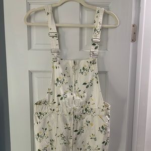 Floral Overall Dress